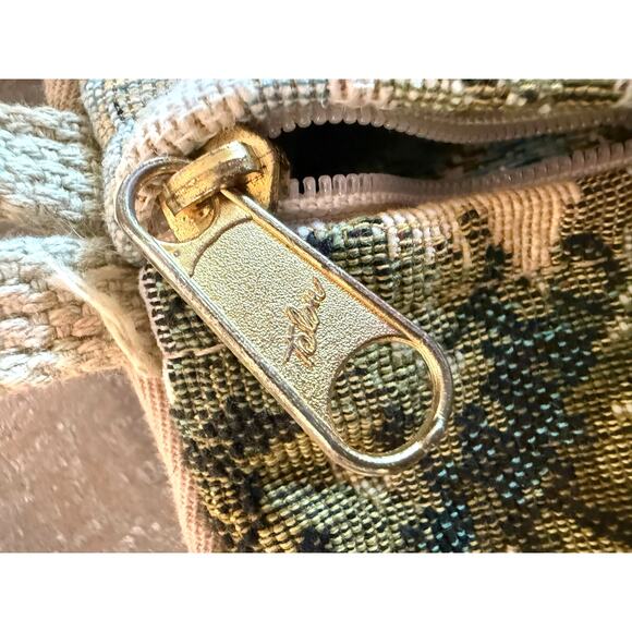 Vintage Talon Tapestry Zippered Garment Bag Luggage Cottage Core Feminine - Picture 8 of 10